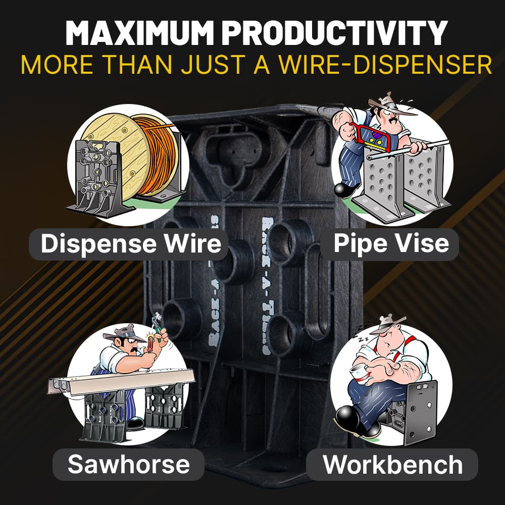 Rack-A-Tiers XL Wire Dispenser