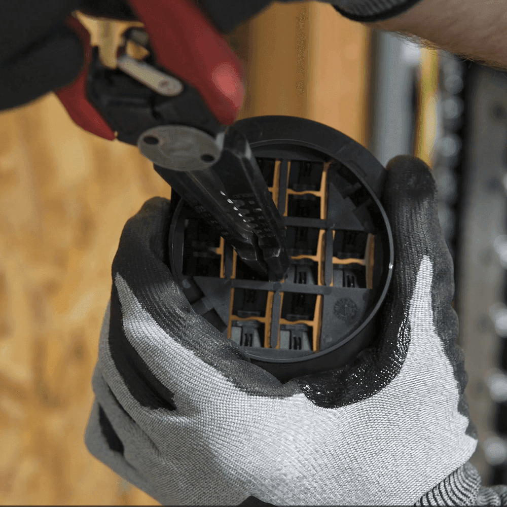 Wire Waffle - Multiple NM Cable Connector