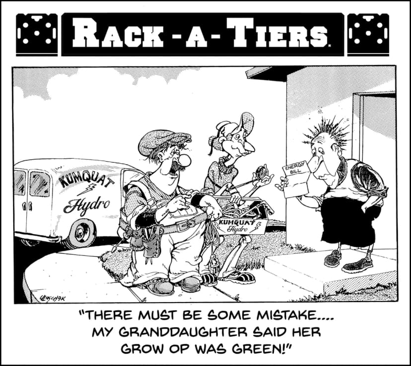 Energy Funny Cartoon