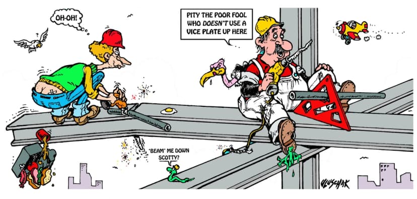 Vice Plate Cartoon