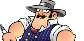 Piper Viper cartoon character