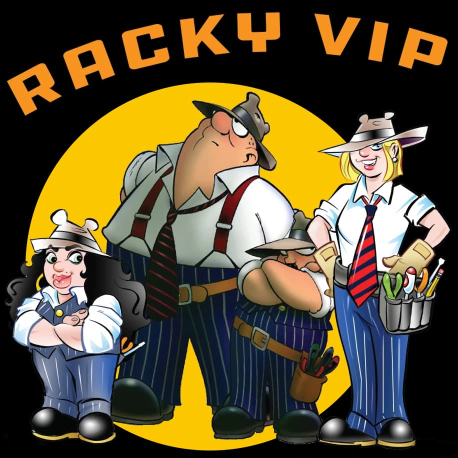 Racky VIP characters